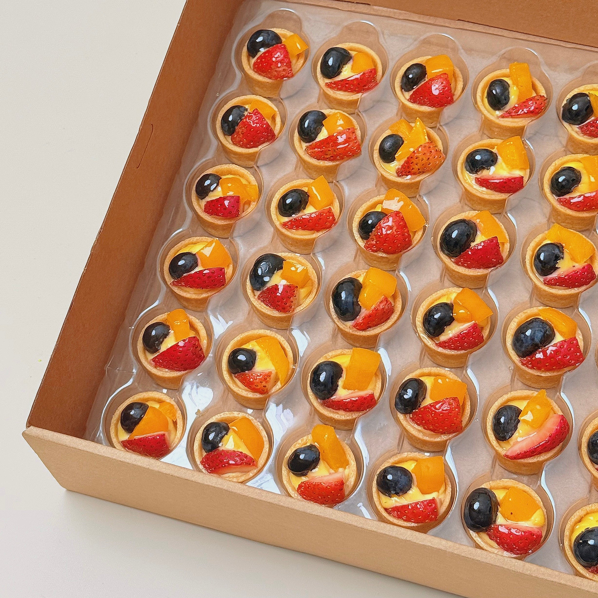 48 pcs Mini Fruit Tartlets