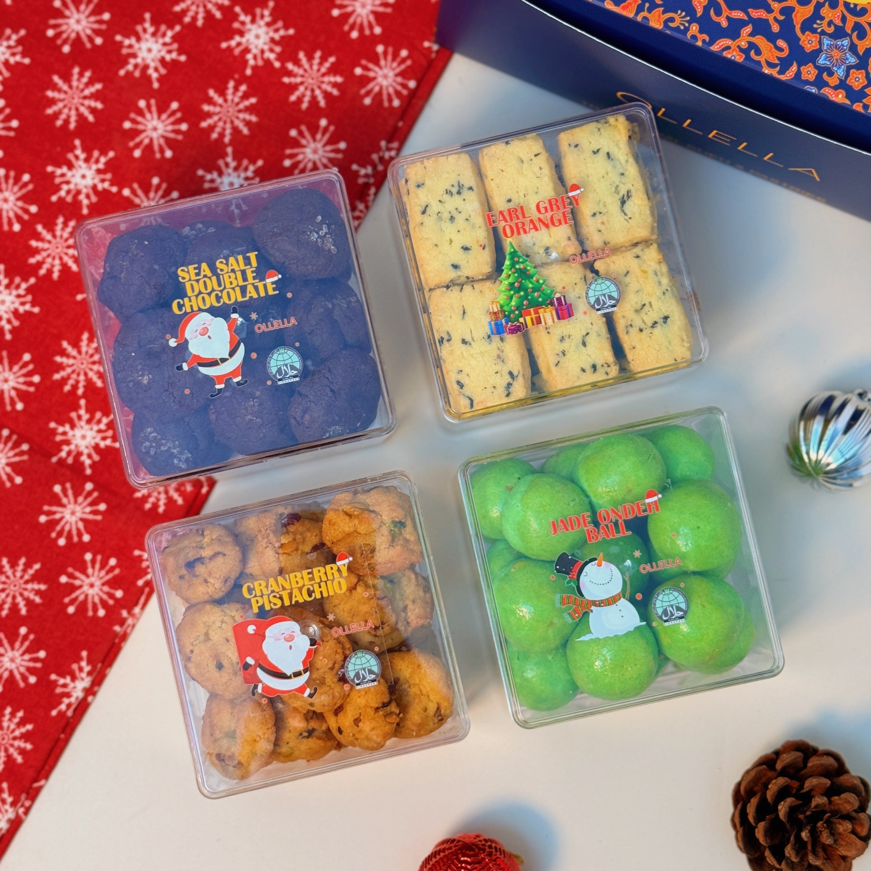 Ollella Christmas Cookie Gift Set